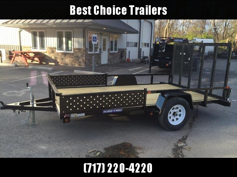 2018 Sure-Trac 7x12' Tube Top ATV Side Ramps Utility Trailer 2990# GVW * CLEARANCE - FREE SPARE 2018 Sure-Trac 7x12' Tube Top ATV Side Ramps Utility Trailer 2990# GVW * CLEARANCE - FREE SPARE