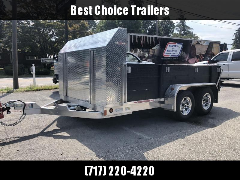 USED 2013 Worthington 7x12' Aluminum Utility Landscape Trailer 5000# GVW * ALUMINUM WHEELS * DEXTER TORSION * HD BI FOLD GATE * SPARE TIRE * ROCK GUARD USED 2013 Worthington 7x12' Aluminum Utility Landscape Trailer 5000# GVW * ALUMINUM WHEELS * DEXTER TORSION * HD BI FOLD GATE * SPARE TIRE * ROCK GUARD