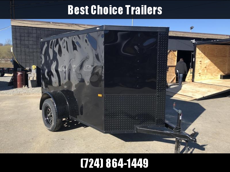 2019 Rock Solid 5x8' Enclosed Cargo Trailer 2990# GVW * BLACKOUT PACKAGE 2019 Rock Solid 5x8' Enclosed Cargo Trailer 2990# GVW * BLACKOUT PACKAGE