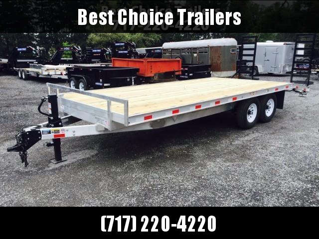 2017 H&H 102x18+4 Aluminum Deckover Equipment Trailer 14000# ** CLEARANCE 2017 H&H 102x18+4 Aluminum Deckover Equipment Trailer 14000# ** CLEARANCE