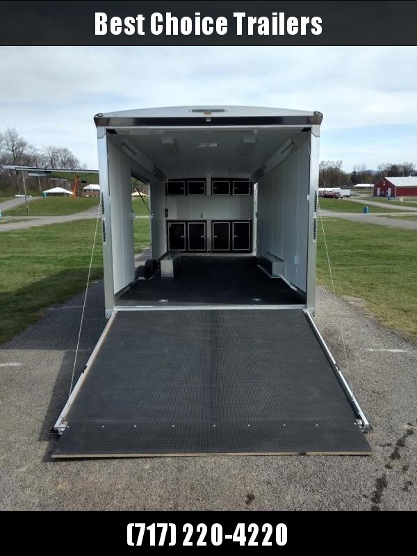 2018 NEO 8.5x26' NACX Aluminum Spread Axle Round Top Enclosed Car Hauler Trailer 9990# GVW NACX2685R * NUDO FLOOR/RAMP * CABINETS * ESCAPE DOOR * 110V PACKAGE * LOADED 2018 NEO 8.5x26' NACX Aluminum Spread Axle Round Top Enclosed Car Hauler Trailer 9990# GVW NACX2685R * NUDO FLOOR/RAMP * CABINETS * ESCAPE DOOR * 110V PACKAGE * LOADED