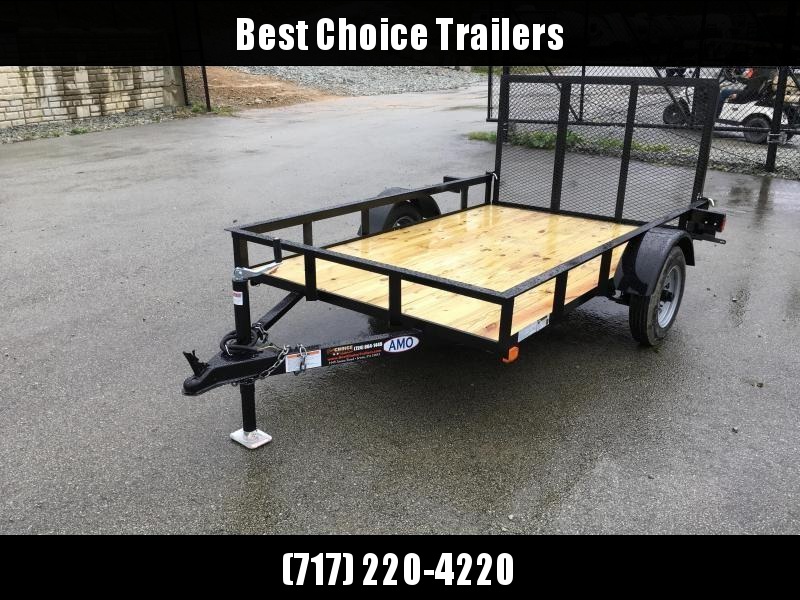 2018 AMO 5x8' Angle Iron Utility Landscape Trailer 2200# GVW 2018 AMO 5x8' Angle Iron Utility Landscape Trailer 2200# GVW