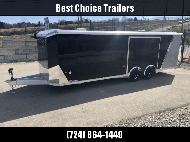 2019 NEO Trailers NACX2685 Liberator Aluminum Enclosed Car Trailer 9990# GVW SILVER * FULL ESCAPE DOOR * NUDO FLOOR/RAMP * 5200# TORSION * BULLNOSE * SPREAD AXLE * DRT REAR SPOILER * NXP RAMP * MANY OPTIONS 2019 NEO Trailers NACX2685 Liberator Aluminum Enclosed Car Trailer 9990# GVW SILVER * FULL ESCAPE DOOR * NUDO FLOOR/RAMP * 5200# TORSION * BULLNOSE * SPREAD AXLE * DRT REAR SPOILER * NXP RAMP * MANY OPTIONS