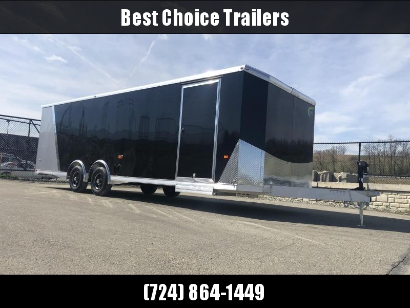 2019 NEO Trailers NACX2685 Liberator Aluminum Enclosed Car Trailer 9990# GVW SILVER * FULL ESCAPE DOOR * NUDO FLOOR/RAMP * 5200# TORSION * BULLNOSE * SPREAD AXLE * DRT REAR SPOILER * NXP RAMP * MANY OPTIONS 2019 NEO Trailers NACX2685 Liberator Aluminum Enclosed Car Trailer 9990# GVW SILVER * FULL ESCAPE DOOR * NUDO FLOOR/RAMP * 5200# TORSION * BULLNOSE * SPREAD AXLE * DRT REAR SPOILER * NXP RAMP * MANY OPTIONS