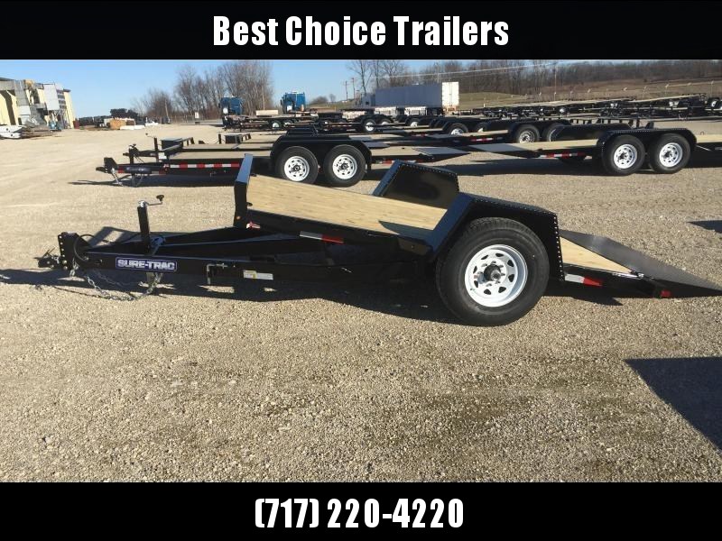 2018 Sure-Trac 78"x12' 7000# GVW Tilt Equipment Trailer Scissor Hauler 2018 Sure-Trac 78"x12' 7000# GVW Tilt Equipment Trailer Scissor Hauler