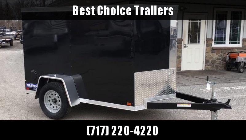 2018 Sure-Trac 5x8' Enclosed Cargo Trailer * WHITE * RAMP DOOR * STW6008SA 2018 Sure-Trac 5x8' Enclosed Cargo Trailer * WHITE * RAMP DOOR * STW6008SA