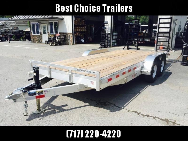 2018 H&H HAD 7x20 ALUMINUM Equipment Trailer 14000# GVW * STAND UP RAMPS * CLEARANCE 2018 H&H HAD 7x20 ALUMINUM Equipment Trailer 14000# GVW * STAND UP RAMPS * CLEARANCE