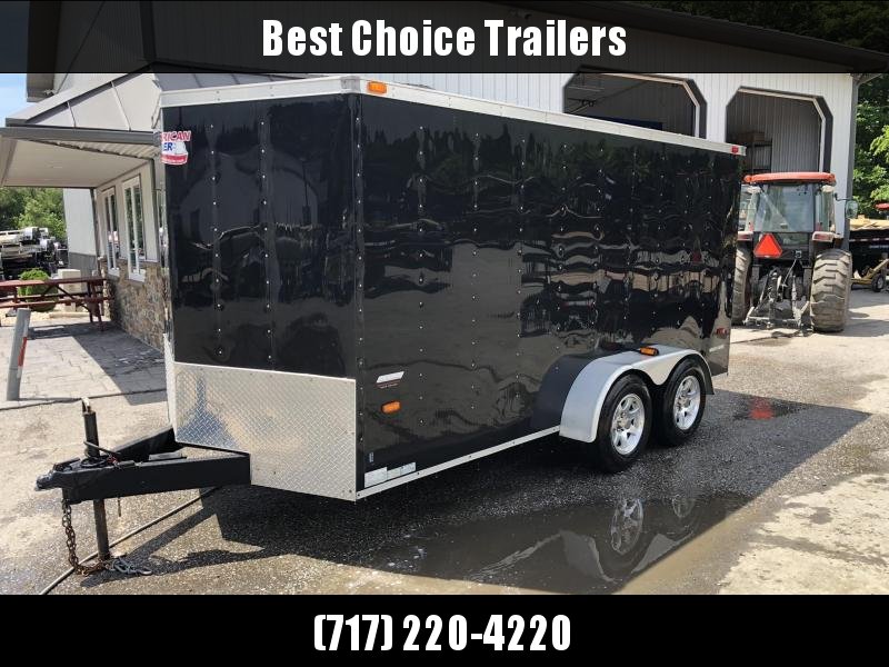 USED 2007 American Hauler 7x14' 7000# Enclosed Cargo Trailer * ALUMINUM WHEELS * VINYL WALLS * 6" FRAME USED 2007 American Hauler 7x14' 7000# Enclosed Cargo Trailer * ALUMINUM WHEELS * VINYL WALLS * 6" FRAME