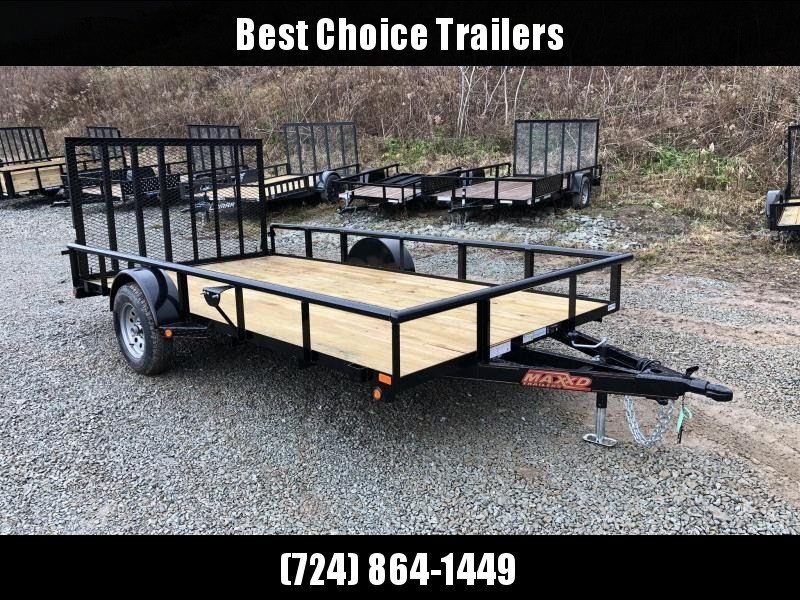 2019 MAXXD 7x14' Single Axle Utility Landscape Trailer 2990# GVW S3X8312 * PIPE TOP * SPRING ASSIST * HD MODEL 2019 MAXXD 7x14' Single Axle Utility Landscape Trailer 2990# GVW S3X8312 * PIPE TOP * SPRING ASSIST * HD MODEL
