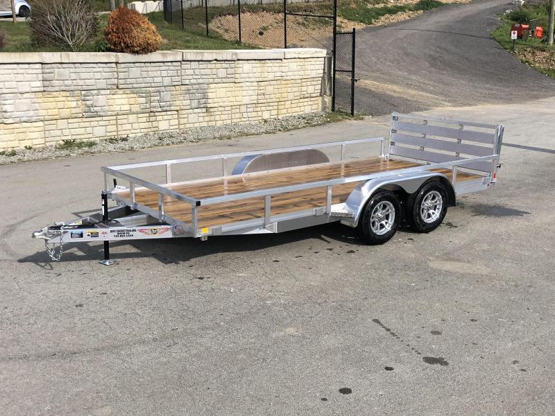2019 H&H 7x16' TRSA Aluminum Utility Landscape Trailer 7000# GVW * ALUMINUM WHEELS * BI-FOLD GATE 2019 H&H 7x16' TRSA Aluminum Utility Landscape Trailer 7000# GVW * ALUMINUM WHEELS * BI-FOLD GATE