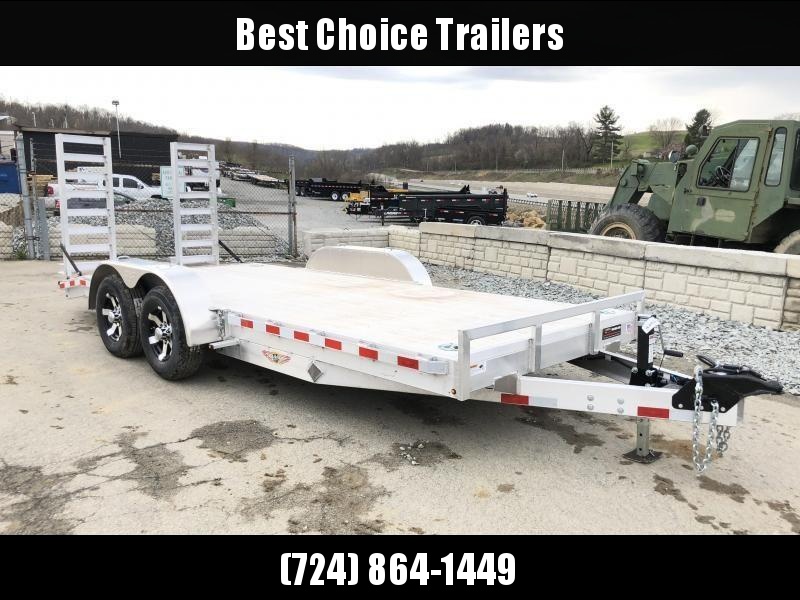 2018 H&H HAD 7x20 ALUMINUM Equipment Trailer 14000# GVW * EXTRUDED ALUMINUM FLOOR * TORSION * SWIVEL D-RINGS * EXTRA STAKE POCKETS 2018 H&H HAD 7x20 ALUMINUM Equipment Trailer 14000# GVW * EXTRUDED ALUMINUM FLOOR * TORSION * SWIVEL D-RINGS * EXTRA STAKE POCKETS