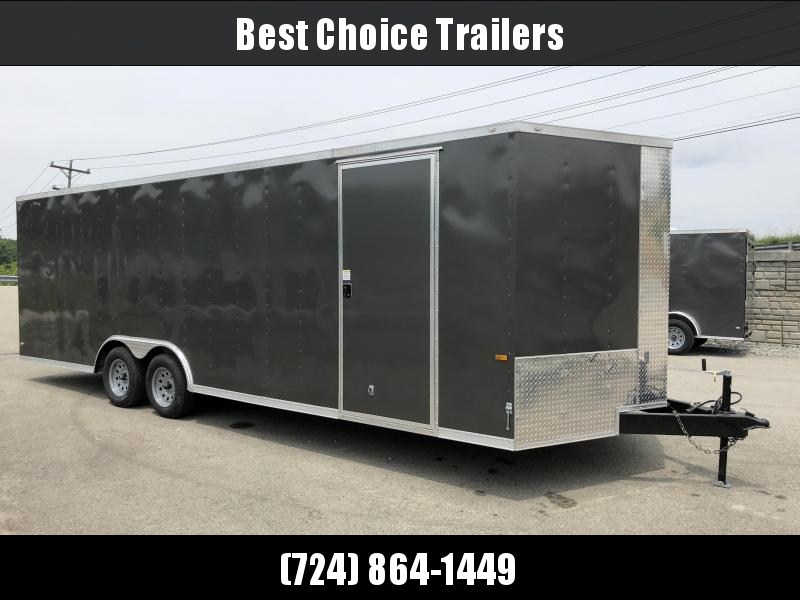 2018 Rock Solid 8.5x24' Enclosed Car Trailer 7000# GVW 2018 Rock Solid 8.5x24' Enclosed Car Trailer 7000# GVW