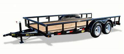 10PI-18Tandem Axle Pipe Top Utility Trailer 10PI-18Tandem Axle Pipe Top Utility Trailer