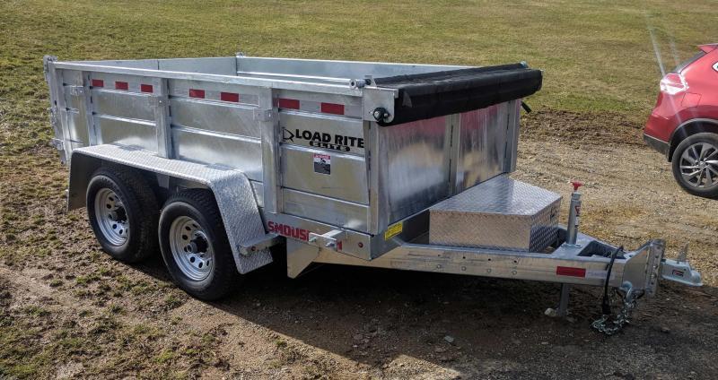 NEW 2019 Load Rite 6x10 Lo Pro Dump Trailer - GALVANIZED NEW 2019 Load Rite 6x10 Lo Pro Dump Trailer - GALVANIZED