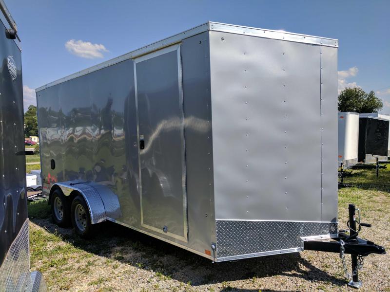 NEW 2019 Cargo Express 7X16 EX DLX V-Nose Cargo Trailer w/ Ramp Door & 6" Additional Height NEW 2019 Cargo Express 7X16 EX DLX V-Nose Cargo Trailer w/ Ramp Door & 6" Additional Height