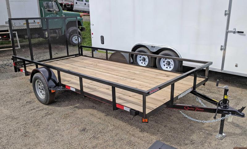 NEW 2020 Quality 7x14 PRO Utility Trailer w/Spring Assist/Lay Flat Gate NEW 2020 Quality 7x14 PRO Utility Trailer w/Spring Assist/Lay Flat Gate