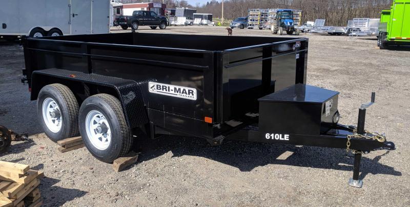 NEW 2019 Bri-Mar 6X10 Lo Pro Dump Trailer (10K) NEW 2019 Bri-Mar 6X10 Lo Pro Dump Trailer (10K)