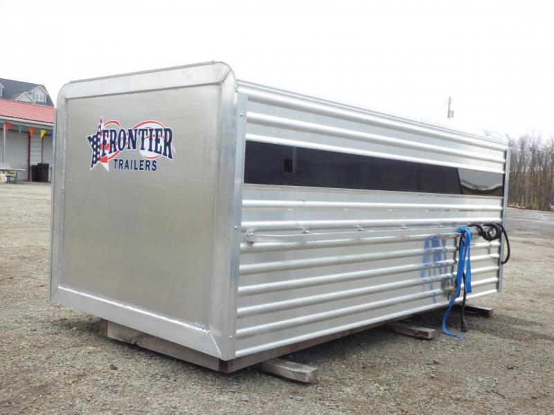 NEW 2019 Frontier 8' Aluminum Small Livestock Topper w/ Center Gate in Ashburn, VA NEW 2019 Frontier 8' Aluminum Small Livestock Topper w/ Center Gate in Ashburn, VA
