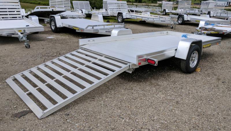 NNEW 2020 Aluma 6x12 HD Utility Trailer w/ Slide Out Ramp NNEW 2020 Aluma 6x12 HD Utility Trailer w/ Slide Out Ramp