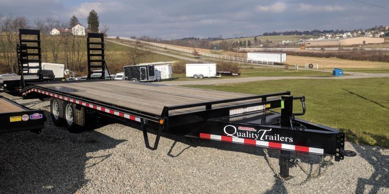 NEW 2019 Quality 19+4 HD PRO Deckover Tagalong Trailer w/ Pop Up Dove Tail NEW 2019 Quality 19+4 HD PRO Deckover Tagalong Trailer w/ Pop Up Dove Tail