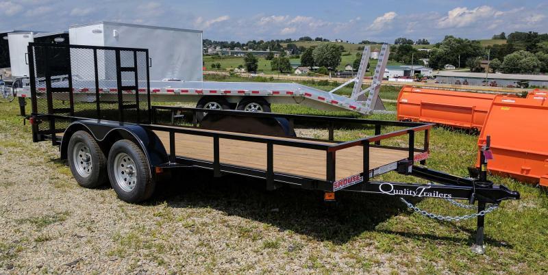 NEW 2018 Quality 6x18 Econo Utility Trailer (NO DOVE) NEW 2018 Quality 6x18 Econo Utility Trailer (NO DOVE)