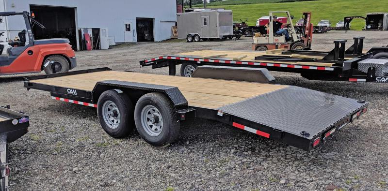 NEW 2019 CAM 20' HD Car Hauler w/ Underbody Ramps & Removable Fender NEW 2019 CAM 20' HD Car Hauler w/ Underbody Ramps & Removable Fender