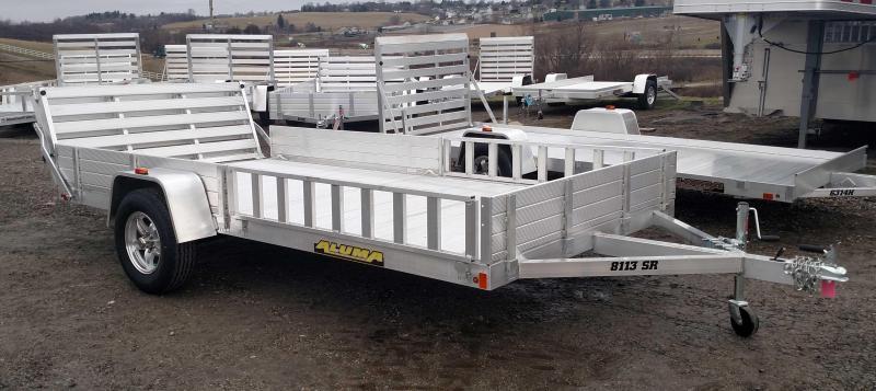 NEW 2019 Aluma 6'9" x 12' SR Utility Trailer w/ Side Ramps & Bi-Fold Gate NEW 2019 Aluma 6'9" x 12' SR Utility Trailer w/ Side Ramps & Bi-Fold Gate