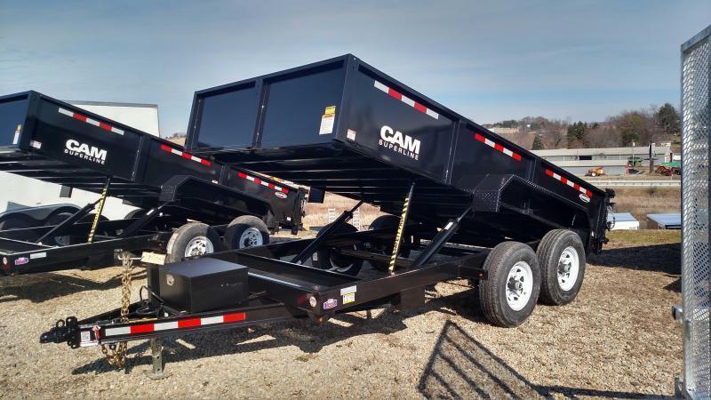 NEW 2019 CAM "Advantage" 6'8"x14' HD Lo Pro Equipment Dump NEW 2019 CAM "Advantage" 6'8"x14' HD Lo Pro Equipment Dump