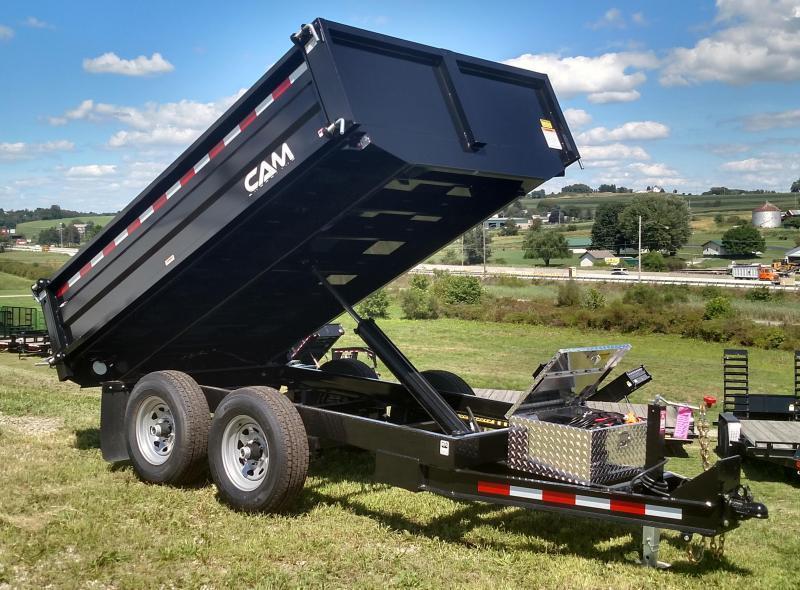 NEW 2019 Cam 6X10 Deckover Dump w/ Drop/Removable Sides NEW 2019 Cam 6X10 Deckover Dump w/ Drop/Removable Sides