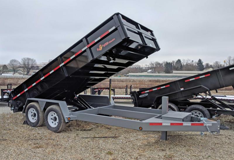 NEW 2019 BWise 6'10" x 14 HD Lo Pro Equipment Dump NEW 2019 BWise 6'10" x 14 HD Lo Pro Equipment Dump