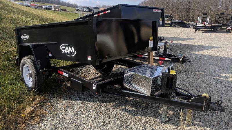 NEW 2019 Cam 5X8 " Advantage" Lo Pro Dump Trailer NEW 2019 Cam 5X8 " Advantage" Lo Pro Dump Trailer
