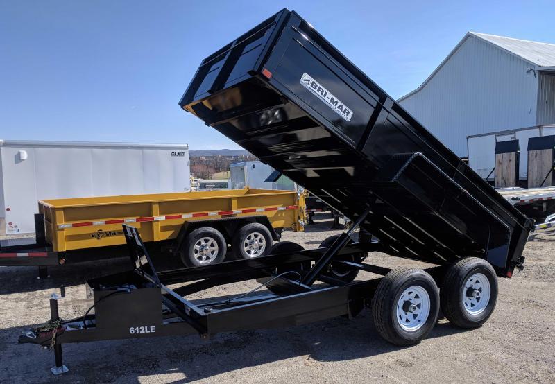 NEW 2018 Bri-Mar 6X12 Lo Pro Equipment Dump Trailer NEW 2018 Bri-Mar 6X12 Lo Pro Equipment Dump Trailer