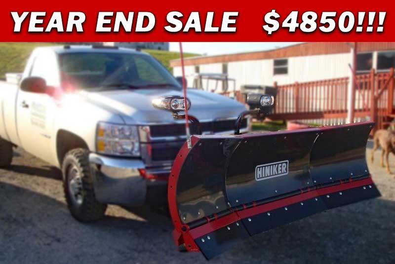 NEW 2018 Hiniker 8' Poly Torsion Trip Edge Scoop Snow Plow NEW 2018 Hiniker 8' Poly Torsion Trip Edge Scoop Snow Plow