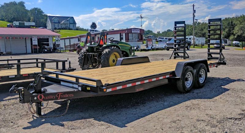 NEW 2020 Quality 18' HD PRO Equipment Hauler w/ Spring Assist Ramps - No Dove NEW 2020 Quality 18' HD PRO Equipment Hauler w/ Spring Assist Ramps - No Dove