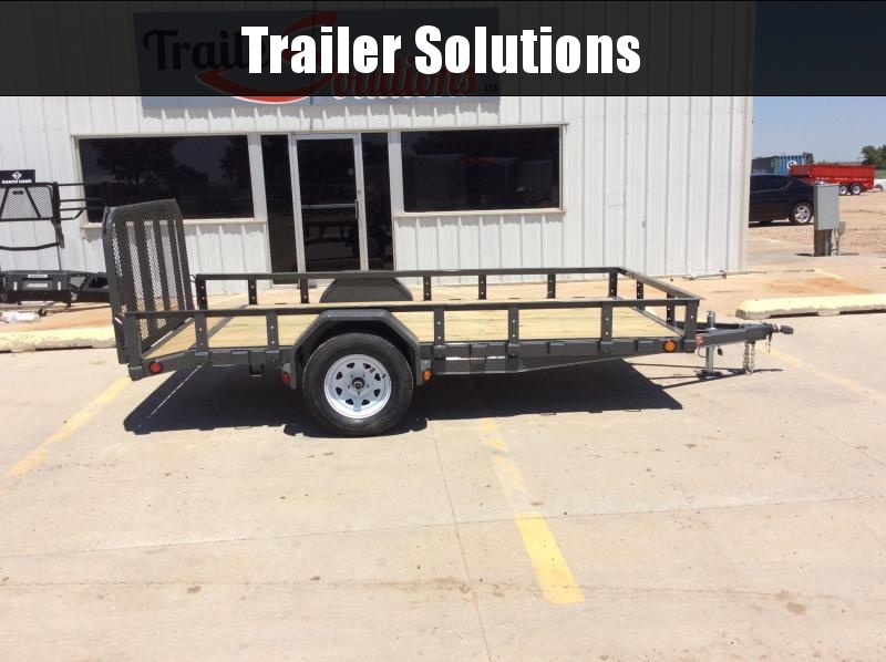 2020 PJ 12' x 72" Single Axle Channel Utility Trailer 2020 PJ 12' x 72" Single Axle Channel Utility Trailer