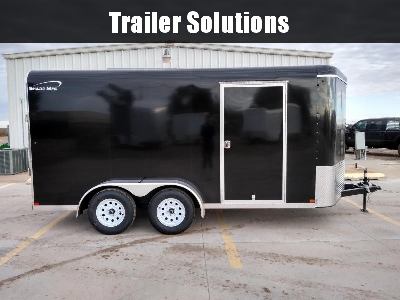 2019 Sharp 7 x 14 Tandem AxleEnclosed Trailer 2019 Sharp 7 x 14 Tandem AxleEnclosed Trailer