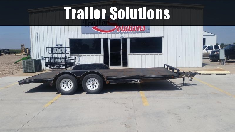 2002 Target 18' x 83" Carhauler Trailer 2002 Target 18' x 83" Carhauler Trailer