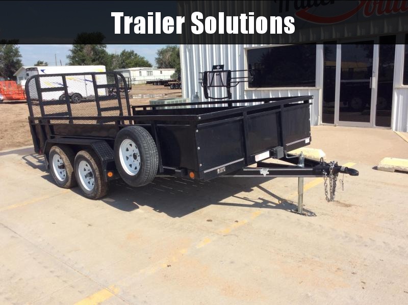 2015 PJ 14' x 83" High Side Utility Trailer 2015 PJ 14' x 83" High Side Utility Trailer