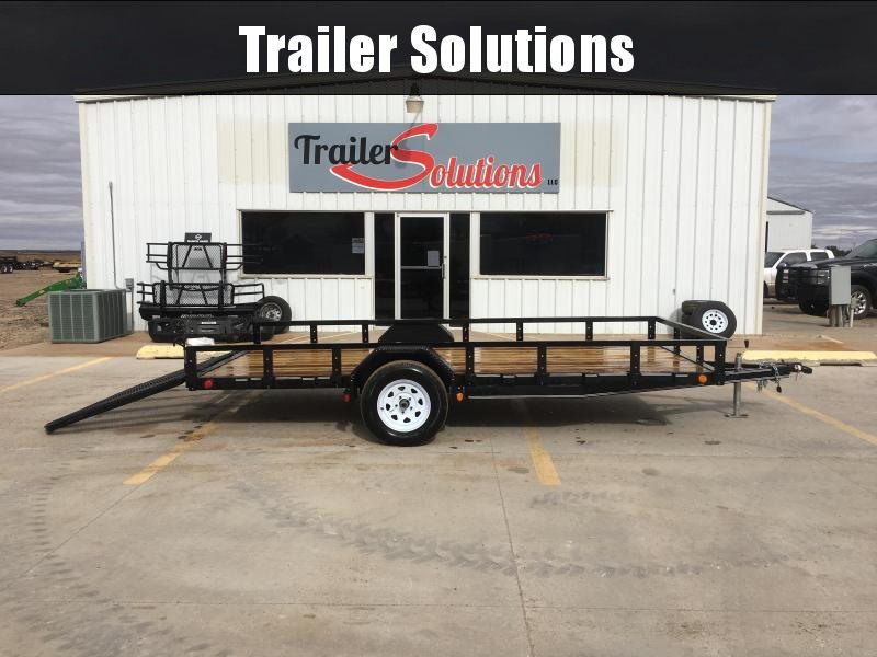 2019 PJ 14' x 77" Single Axle Channel Utility Trailer 2019 PJ 14' x 77" Single Axle Channel Utility Trailer