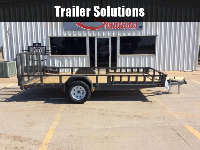 2020 PJ14' x 77" SIngle Axle Channel Utility Trailer 2020 PJ14' x 77" SIngle Axle Channel Utility Trailer