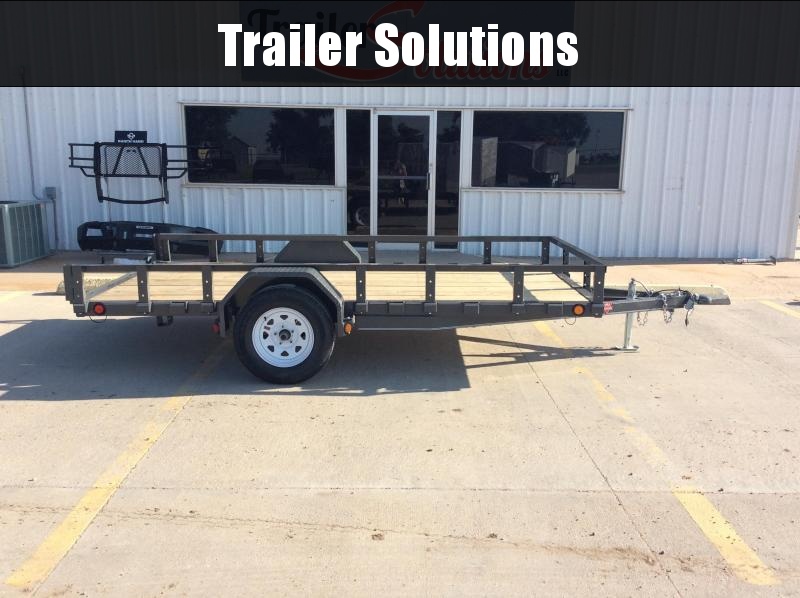 2020 PJ 12' x 72" Single Axle Channel Utility Trailer 2020 PJ 12' x 72" Single Axle Channel Utility Trailer