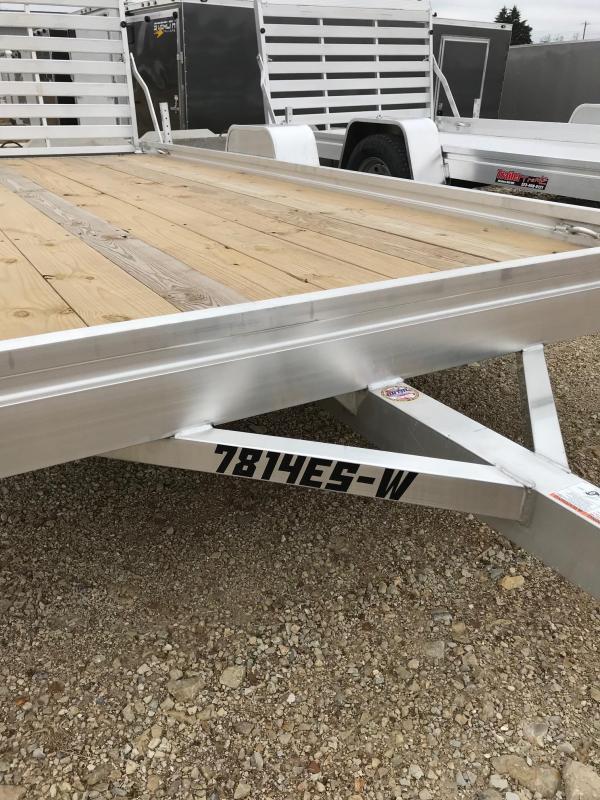 2018 Aluma 7814ESW WOOD FLOOR Utility Trailer 2018 Aluma 7814ESW WOOD FLOOR Utility Trailer