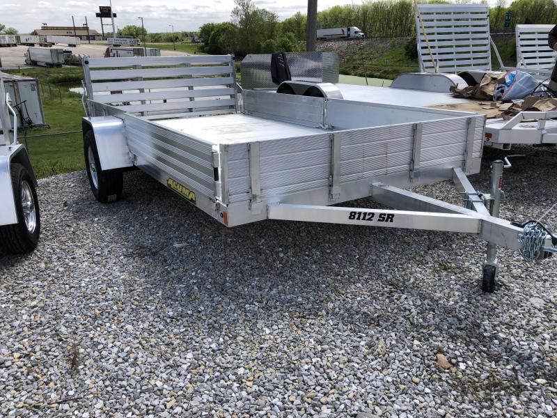 2020 Aluma 8112 SR Side Gate Bifold Gate Utility Trailer 2020 Aluma 8112 SR Side Gate Bifold Gate Utility Trailer