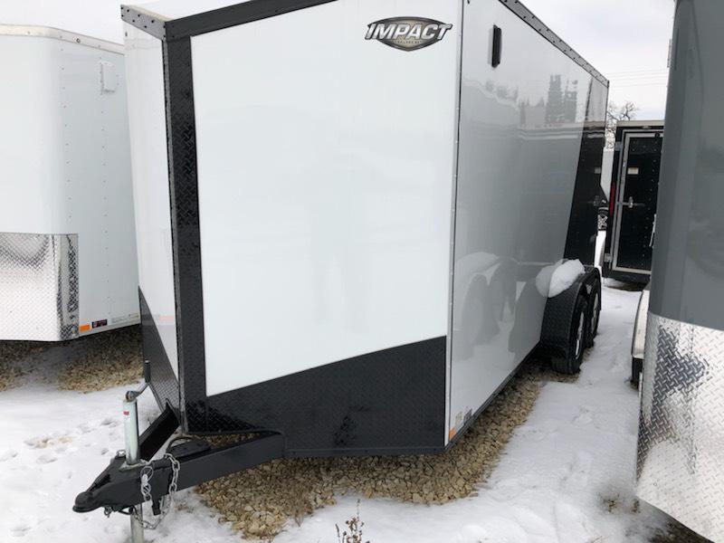 2019 Impact Trailers 7X16 BLACK OUT PACKAGE Enclosed Cargo Trailer 2019 Impact Trailers 7X16 BLACK OUT PACKAGE Enclosed Cargo Trailer
