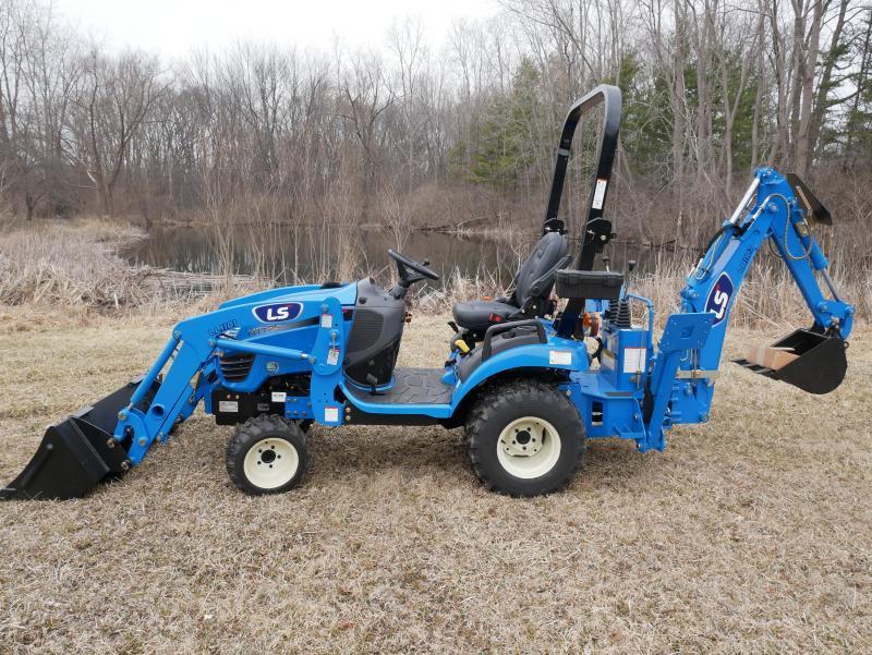 2019 LS Tractor LS MT125 Sub Compact Tractor W Loader and Backhoe 2019 LS Tractor LS MT125 Sub Compact Tractor W Loader and Backhoe