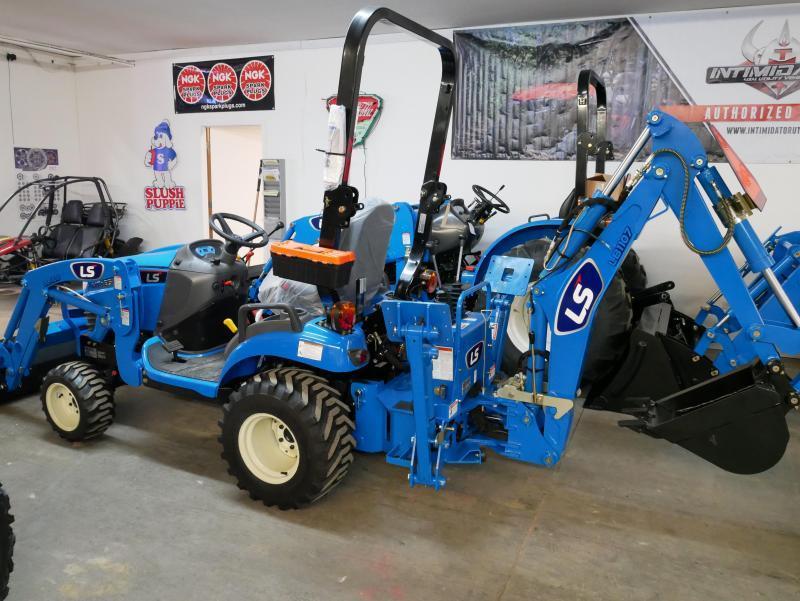 2018 LS Tractor LS MT125 Sub Compact Tractor W Loader and Backhoe 2018 LS Tractor LS MT125 Sub Compact Tractor W Loader and Backhoe