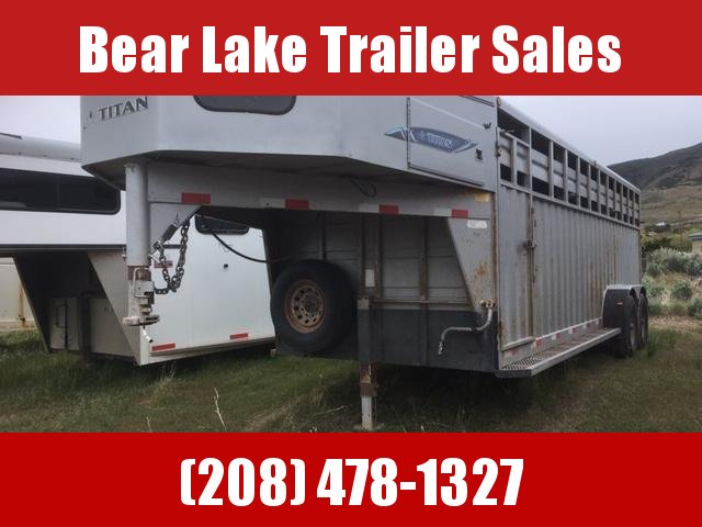 2013 Titan Trailers 22 Rancher Stock Livestock Trailer 2013 Titan Trailers 22 Rancher Stock Livestock Trailer