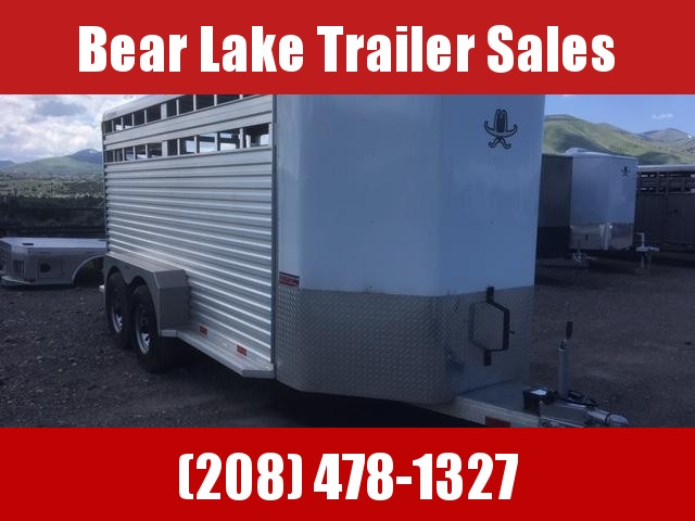 2017 Titan Trailers Aluminum Bumper Pull Livestock Trailer 2017 Titan Trailers Aluminum Bumper Pull Livestock Trailer