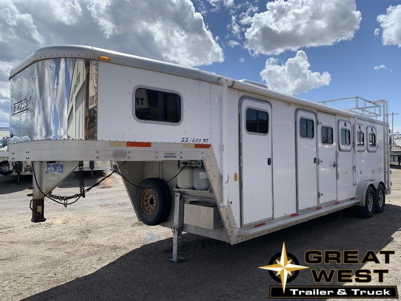 2002 Exiss 4 Horse Stock Horse Trailer 2002 Exiss 4 Horse Stock Horse Trailer