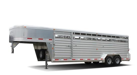 2017 Exiss STK 7024 - 7'0" Tall Stock Trailer 2017 Exiss STK 7024 - 7'0" Tall Stock Trailer